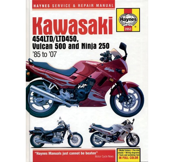 HAYNES Handbücher für KAWASAKI EX 250 R 1986-2007