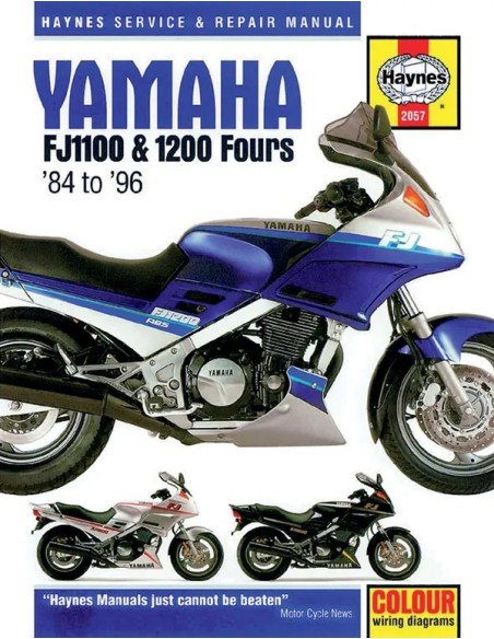 HAYNES Handbücher für YAMAHA FJ 1200 1988-1996