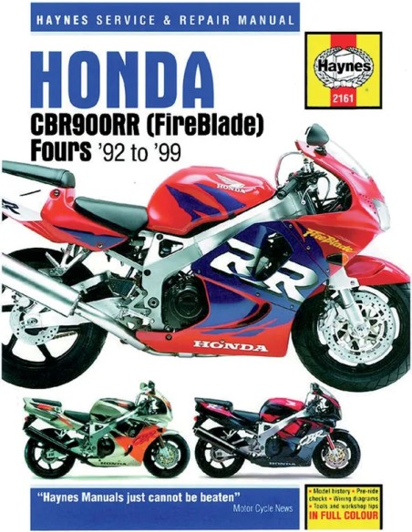 HAYNES Handbücher für HONDA CBR 900 RR 1992-1999