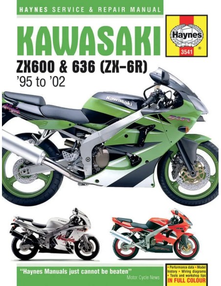 HAYNES Handbücher für KAWASAKI ZX-6 R 600 1995-2001