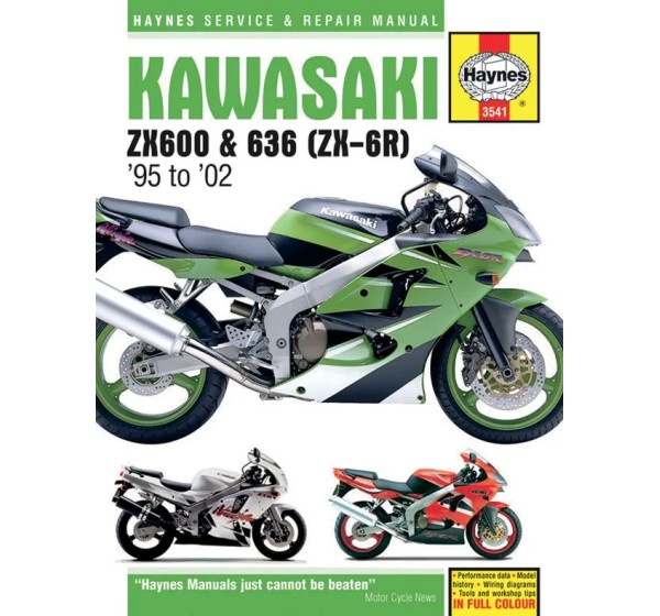 HAYNES Handbücher für KAWASAKI ZX-6 R 600 1995-2001