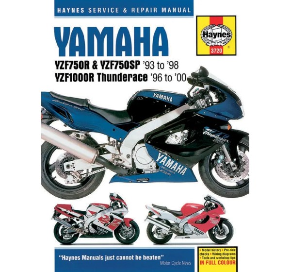 HAYNES Handbücher für YAMAHA YZF 750 R 1993-1998