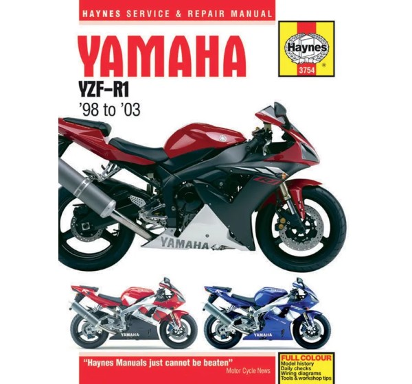 HAYNES Handbücher für YAMAHA YZF-R1 1000 1998-2003