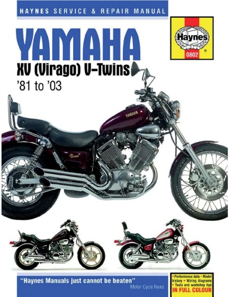 HAYNES Handbücher für YAMAHA XV 750 1981-1996
