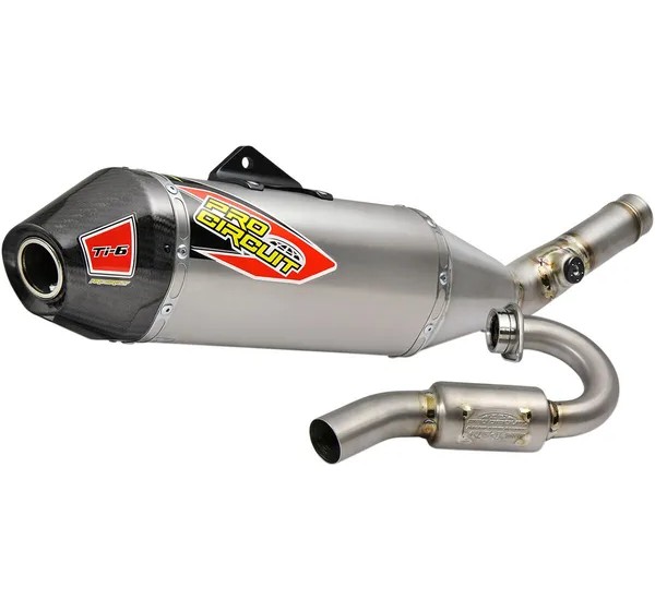 PRO CIRCUIT Komplettanlagen - EXHAUST TI6 CF CAP KAW