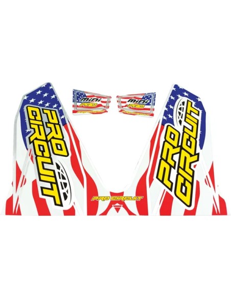 PRO CIRCUIT Dekorsätze & Aufkleber - DECAL T6 MINI/DUAL
