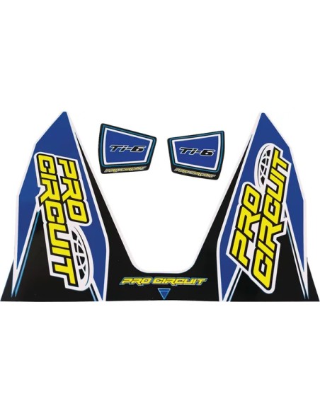 PRO CIRCUIT Dekorsätze & Aufkleber - DECAL TI6 DARK BLUE