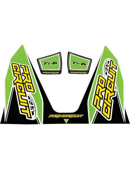 PRO CIRCUIT Dekorsätze & Aufkleber - DECAL TI6 GREEN