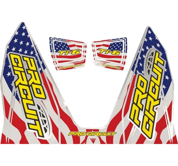 PRO CIRCUIT Dekorsätze & Aufkleber - DECAL TI6 STARSANDSTRIPES