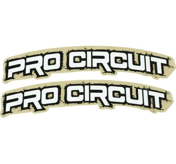 PRO CIRCUIT Dekorsätze & Aufkleber - FRT FNDR DECAL PC RETRO