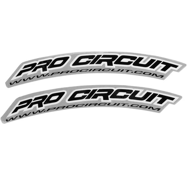 PRO CIRCUIT Dekorsätze & Aufkleber - FRT FNDR DECAL WWW.-BLK