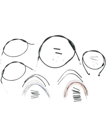 BURLY BRAND Bowdenzüge für Harley Davidson XL 1200 C 2004-2006