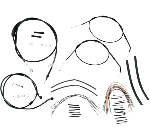 BURLY BRAND Bowdenzüge für Harley Davidson XL 1200 C 2007-2013