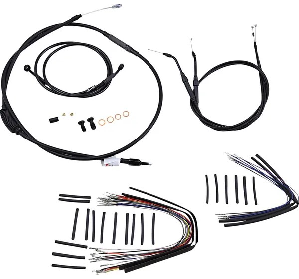 BURLY BRAND Bowdenzüge für Harley Davidson FXDB 1584 2007-2011