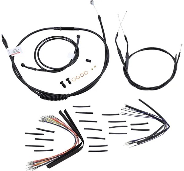 BURLY BRAND Bowdenzüge für Harley Davidson FXD 1450 2000-2005