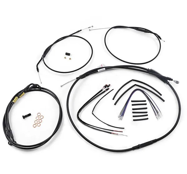 BURLY BRAND Bowdenzüge für Harley Davidson FXDF 1690 2012-2017