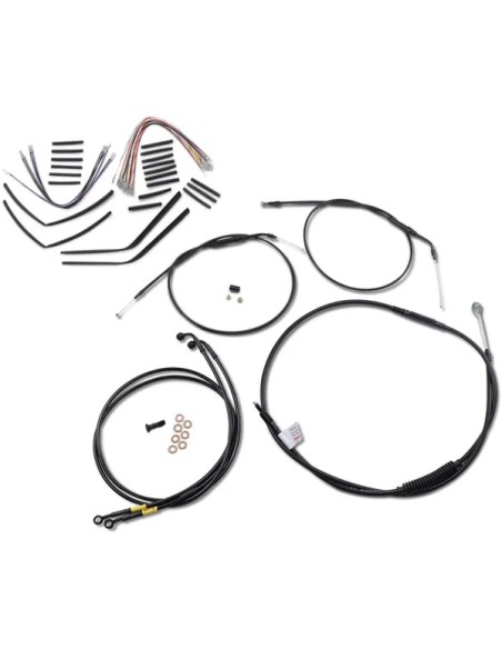 BURLY BRAND Bowdenzüge für Harley Davidson FXDF 1584 2008-2011