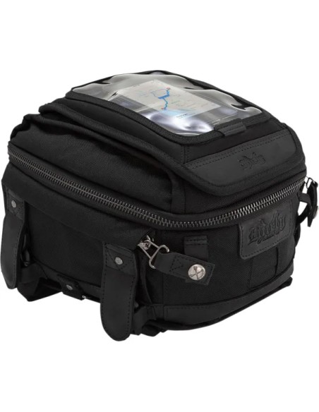 BURLY BRAND Schutzblech- und Tank-Taschen - TANK TAIL BAG BLK CORDURA