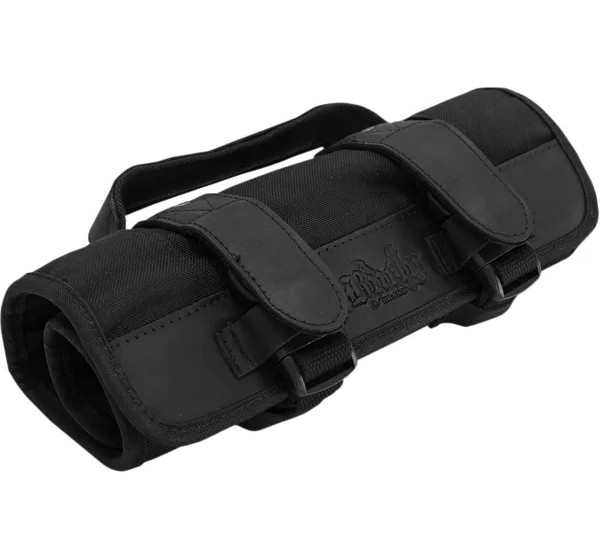 BURLY BRAND Spezialtaschen - TOOL ROLL BLACK CORDURA