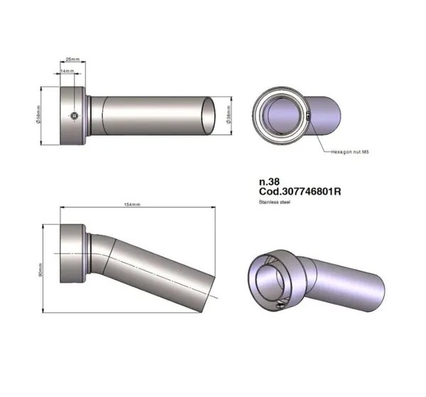 LEOVINCE Montagematerial & Zubehör für BMW K 1300 R 2009-2011