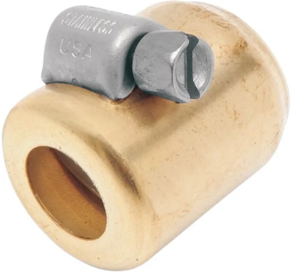 NAMZ Montagematerial & Zubehör - CLAMP HOSE 1/4-5/16 BRS