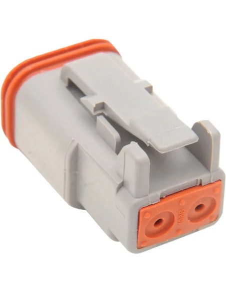 NAMZ Kabel & Schalter - PLUG DEUTSCH GREY 2 PIN