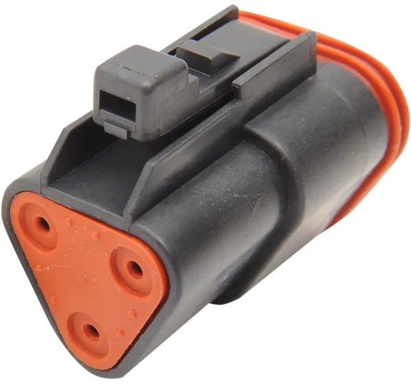 NAMZ Kabel & Schalter - PLUG DEUTSCH BLACK 3 PIN