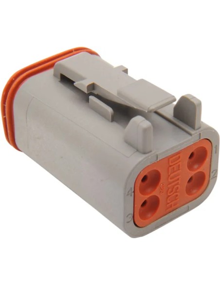 NAMZ Kabel & Schalter - PLUG DEUTSCH GREY 4 PIN