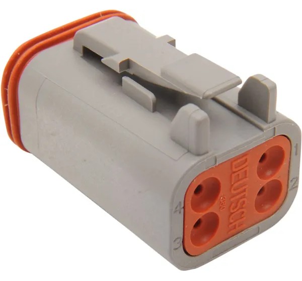 NAMZ Kabel & Schalter - PLUG DEUTSCH GREY 4 PIN