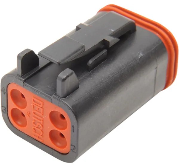 NAMZ Kabel & Schalter - PLUG DEUTSCH BLACK 4 PIN