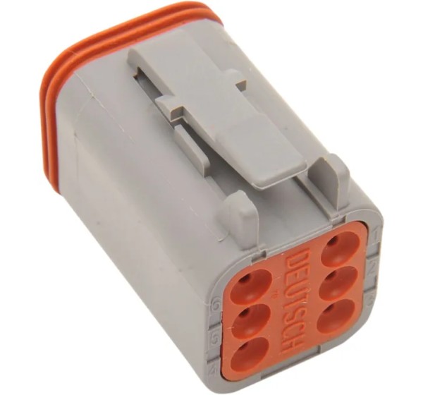 NAMZ Kabel & Schalter - PLUG DEUTSCH GREY 6 PIN