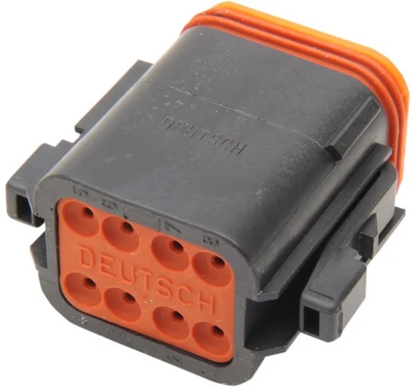 NAMZ Kabel & Schalter - PLUG DEUTSCH BLACK 8 PIN