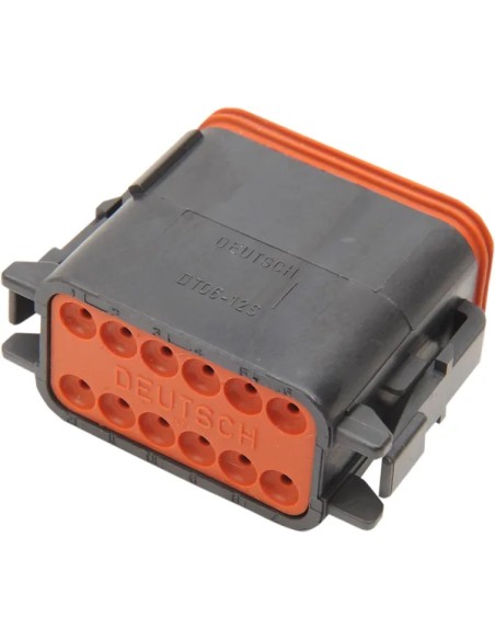 NAMZ Kabel & Schalter - PLUG DEUTSCH BLACK 12 PIN