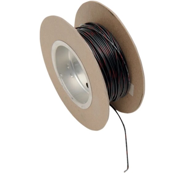 NAMZ Kabel & Schalter - WIRE 18G 100' BLACK/RED