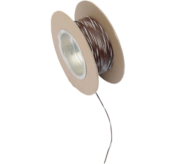 NAMZ Kabel & Schalter - WIRE 18G 100' BRWN/WHITE