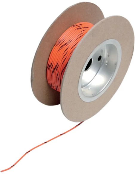 NAMZ Kabel & Schalter - WIRE 18G 100' ORNG/BLACK