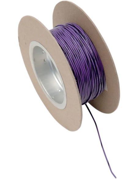 NAMZ Kabel & Schalter - WIRE 18G 100' VIOLET/BLK