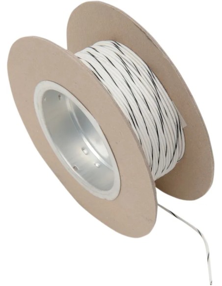 NAMZ Kabel & Schalter - WIRE 18G 100' WHITE/BLACK