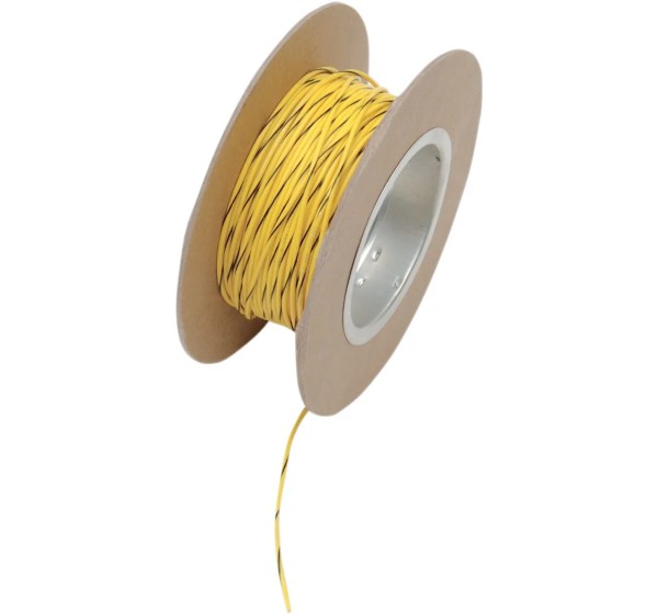 NAMZ Kabel & Schalter - WIRE 18G 100' YELLOW/BLK