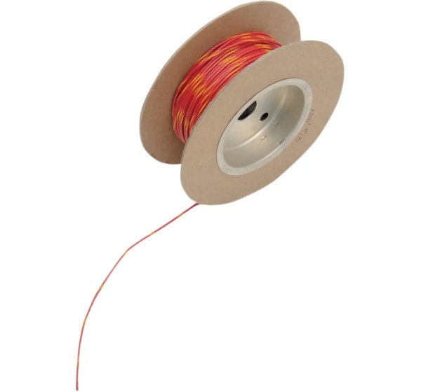 NAMZ Kabel & Schalter - WIRE 18G 100' RED W/YEL