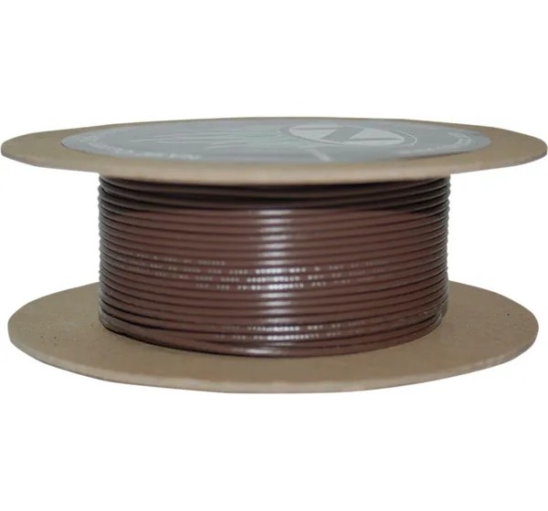 NAMZ Kabel & Schalter - WIRE 18G 100' BROWN