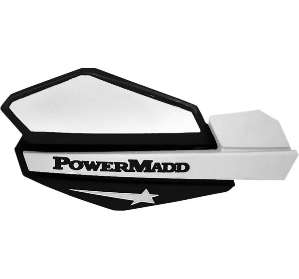 POWERMADD Handprotektoren - HANDGUARDS STAR BK/WT