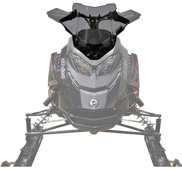 POWERMADD Windschilde für SKI-DOO (BRP) MX-Z 600 X-RS R E-TEC 2024-2025
