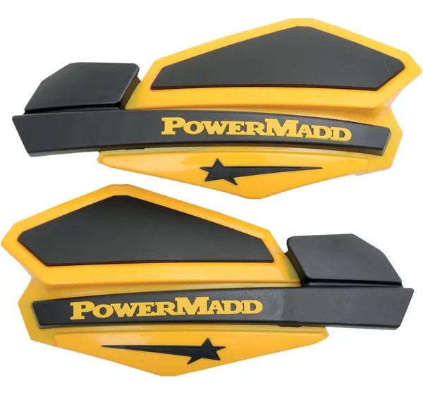 POWERMADD Handprotektoren - HANDGUARDS STAR YW/BK