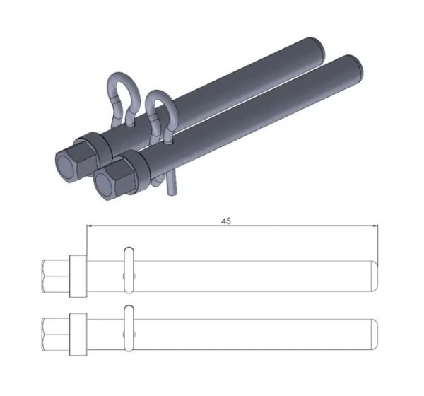 MOTO-MASTER Montagematerial & Zubehör für YAMAHA XV 1100 1987-1998