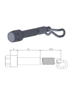 Bremssattelbolzen