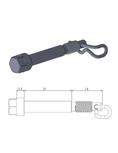 Bremssattelbolzen