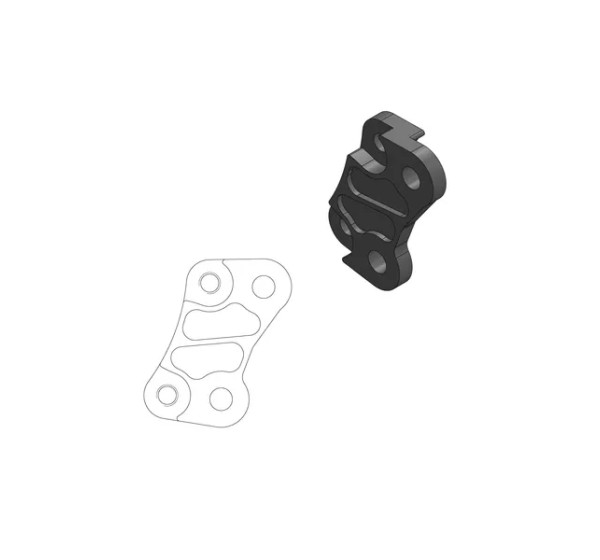 MOTO-MASTER Bremssattel für KAWASAKI KX 85 I 17/14 2007-2022