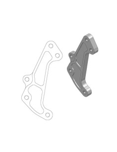 Supermoto Racing Bremsscheiben-Adapterhalter