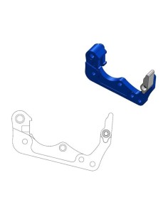 Versatzhalterung für OEM-Bremssattel